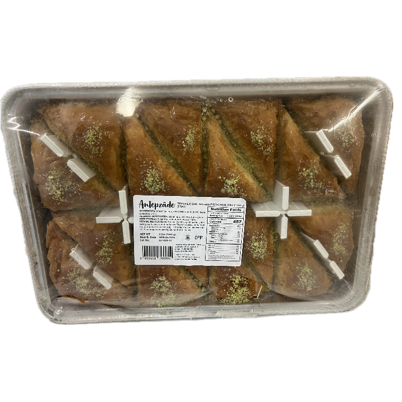 Antepzade  Triangle Baklava with pistachio 3 lbs  Main Image